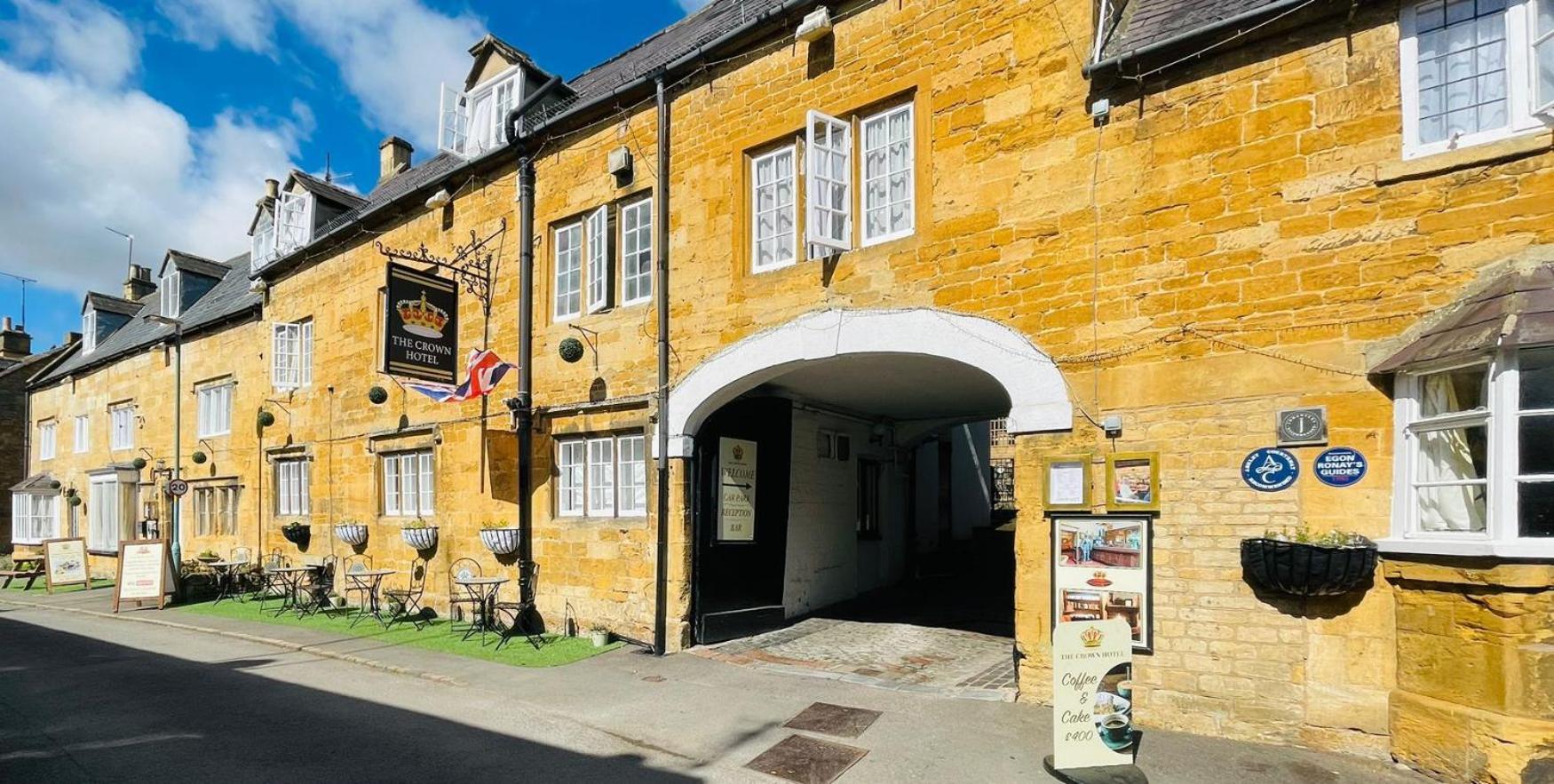 Crown Hotel Cotswold Blockley Buitenkant foto